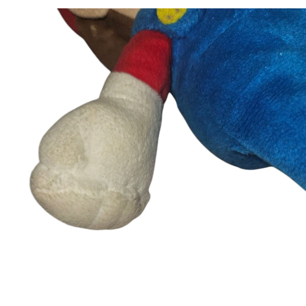 Nintendo Mario Stuffed Animal Plush 2017 Red Blue White - Picture 7 of 9
